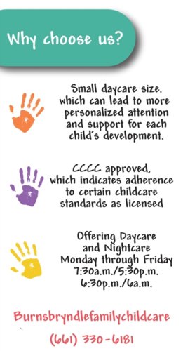 Photo of Burns Bryndle Family Childcare - Bakersfield, CA