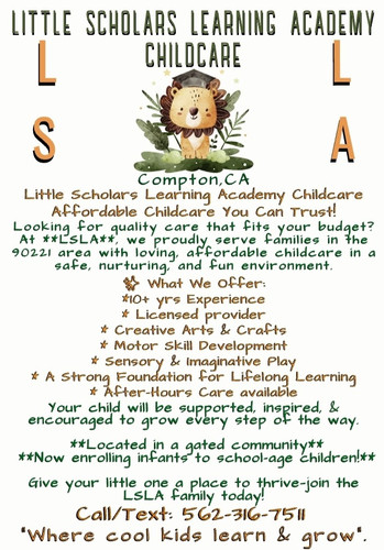 Photo of Little Scholars Learning Academy Childcare - Carson, CA