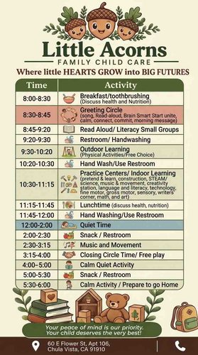 Photo of Little Acorns Family Childcare - Chula Vista, CA