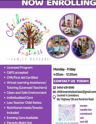 Photo of Children Are My Business Daycare - Jonesboro, GA