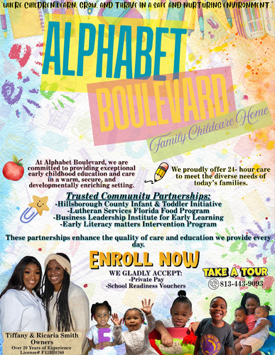 Photo of Alphabet Boulevard Family Child Care Home - Tampa, FL