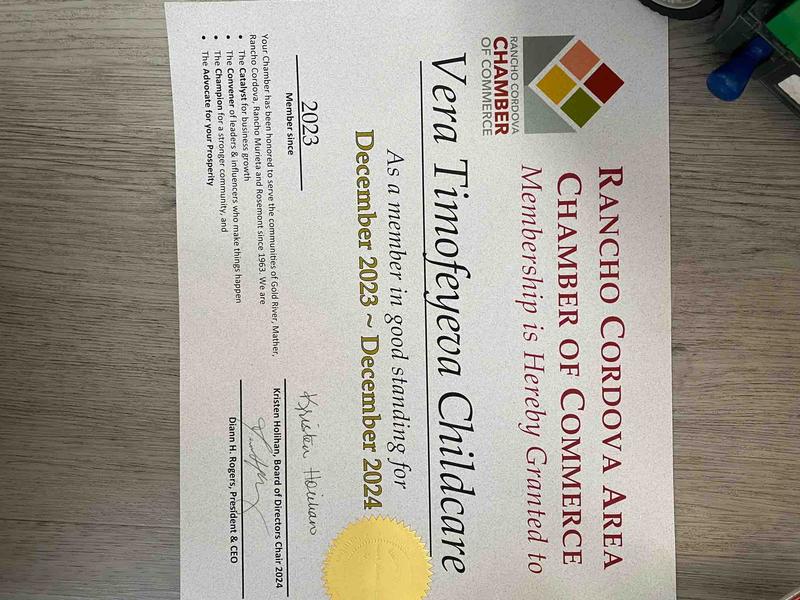 Photo of Vera Timofeyeva's Daycare - Rancho Cordova, CA