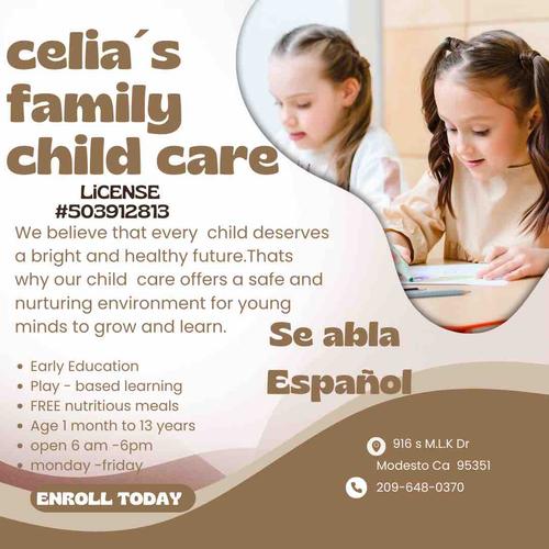 Photo of Celia&rsquo;s Family Child Care - Modesto, CA