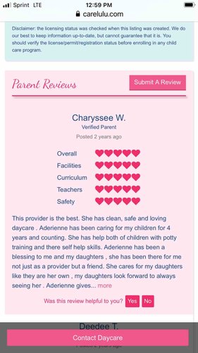 Photo of Laura Loving Arms Family Daycare - Boyds, MD