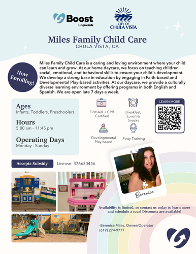 Photo of Miles Family Child Care - Chula Vista, CA
