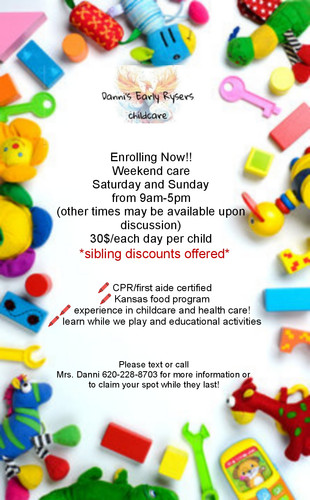 Photo of Danni's Early Rysers Child Care - Iola, KS