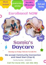 Photo of Samia’s Daycare