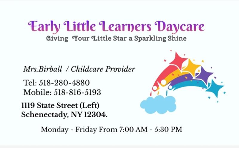 Photo of Early Little Learners Daycare - Schenectady, NY