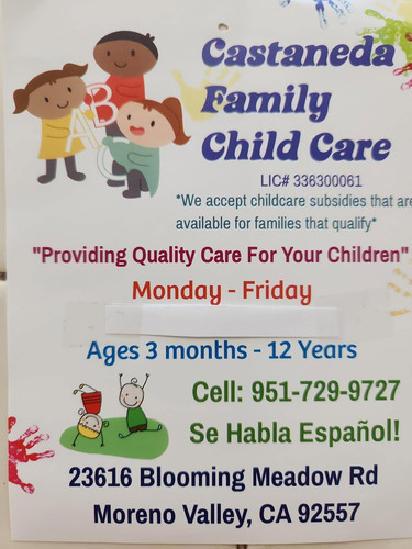 Photo of Castaneda Family Child Care - Moreno Valley, CA