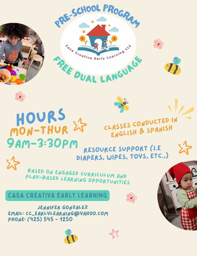 Photo of Casa Creativa Early Learning LLC - Renton, WA