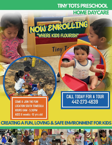 Photo of Tiny Tots Preschool Home Daycare - Temecula, CA