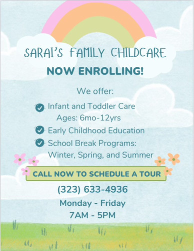 Photo of Sarai’s Family Child Care