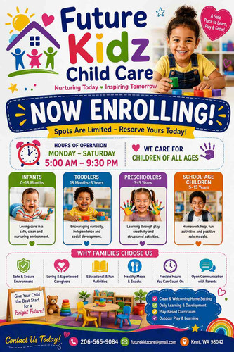 Photo of Future Kidz Childcare - Kent, WA