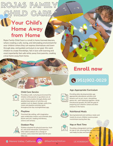 Photo of Rojas Family Child Care Daycare - Moreno Valley, CA