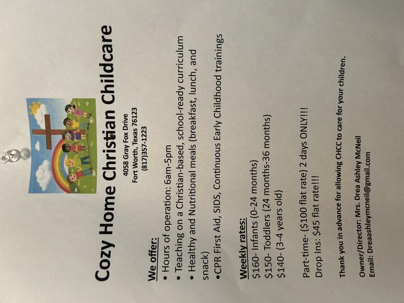 Photo of Cozy Home Christian Childcare