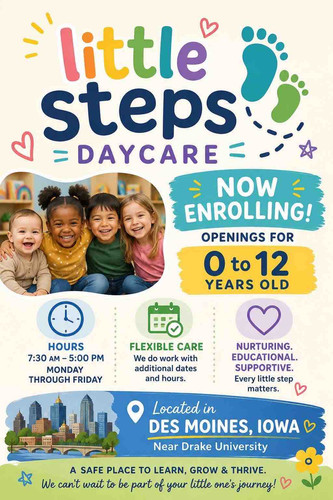 Photo of Little Steps Daycare - Des Moines, IA