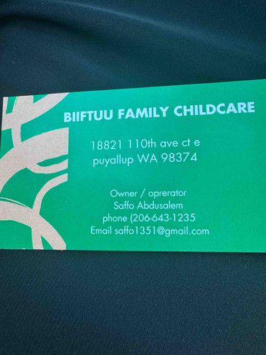 Photo of Biiftuu Childcare - Puyallup, WA