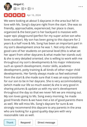 Photo of Song, Sha Daycare - Hayward, CA