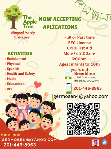 Photo of The Apple Tree Family Childcare - Brookline, MA
