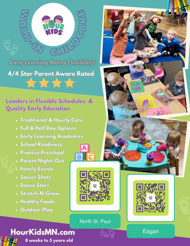 Photo of Hour Kids Walk-in Childcare - Eagan, MN