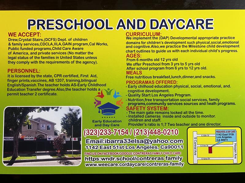 Photo of Contreras Early Edu., & Child Care Inc. - Los Angeles, CA