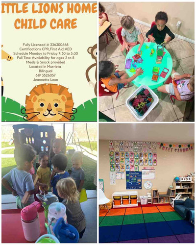 Photo of Little Lions Home Child Care Daycare - Murrieta, CA