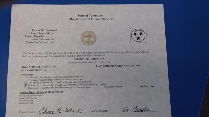 Photo of Andrea's ABC Child Care - Nashville, TN