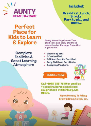 Photo of Aunty Home Daycare - Fitchburg, MA