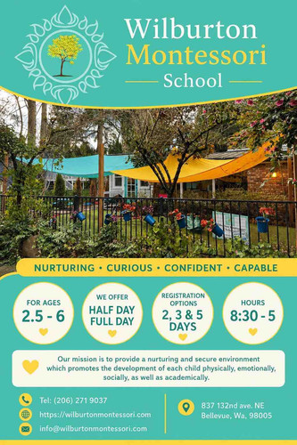 Photo of Wilburton Montessori Preschool - Bellevue, WA