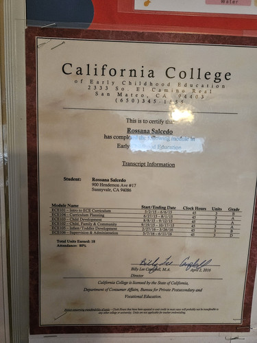 Photo of Rossana Family Daycare Child Care - Bakersfield, CA