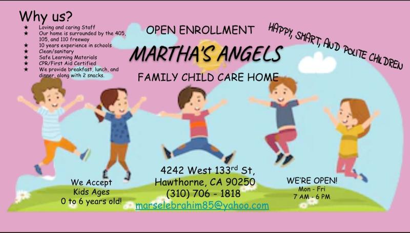 Photo of Martha's Angels Daycare - Hawthorne, CA