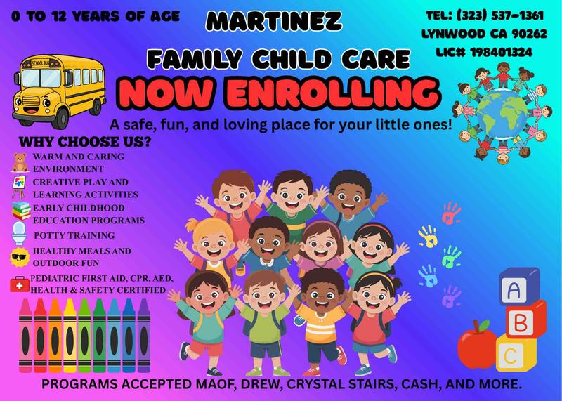 Photo of Martinez Family Child Care Martinez Family Child Care - Lynwood, CA