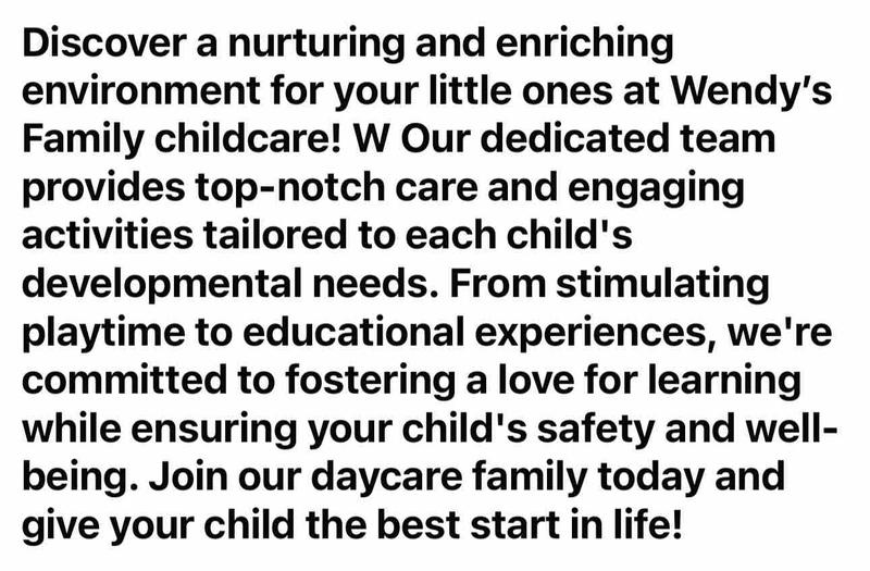 Photo of Wendy's Family Daycare - Revere, MA