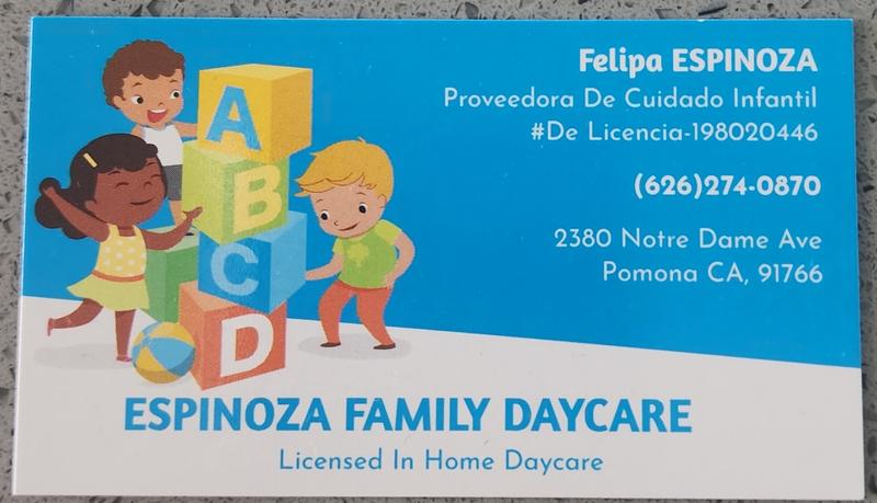 Photo of Espinoza Family Daycare - Pomona, CA