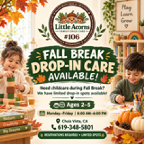 Photo of Little Acorns Family Childcare - Chula Vista, CA