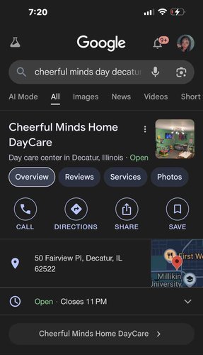 Photo of Cheerful Minds Home Daycare - Decatur, IL