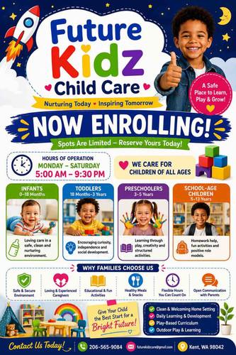 Photo of Future Kidz Childcare - Kent, WA