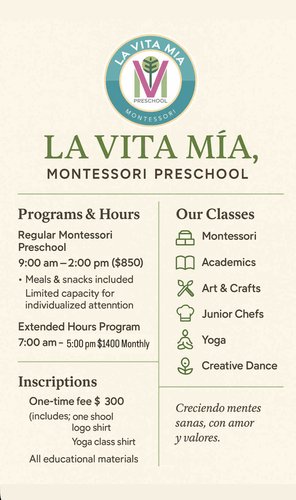 Photo of La Vita Mia Preschool Daycare - Chula Vista, CA