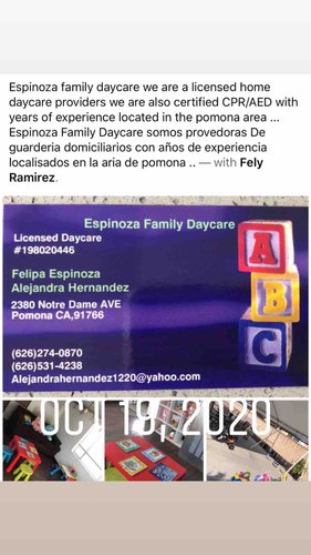 Photo of Espinoza Family Daycare - Pomona, CA
